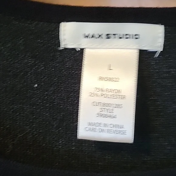 Max Studio knit body con dress, size L - Picture 3 of 3